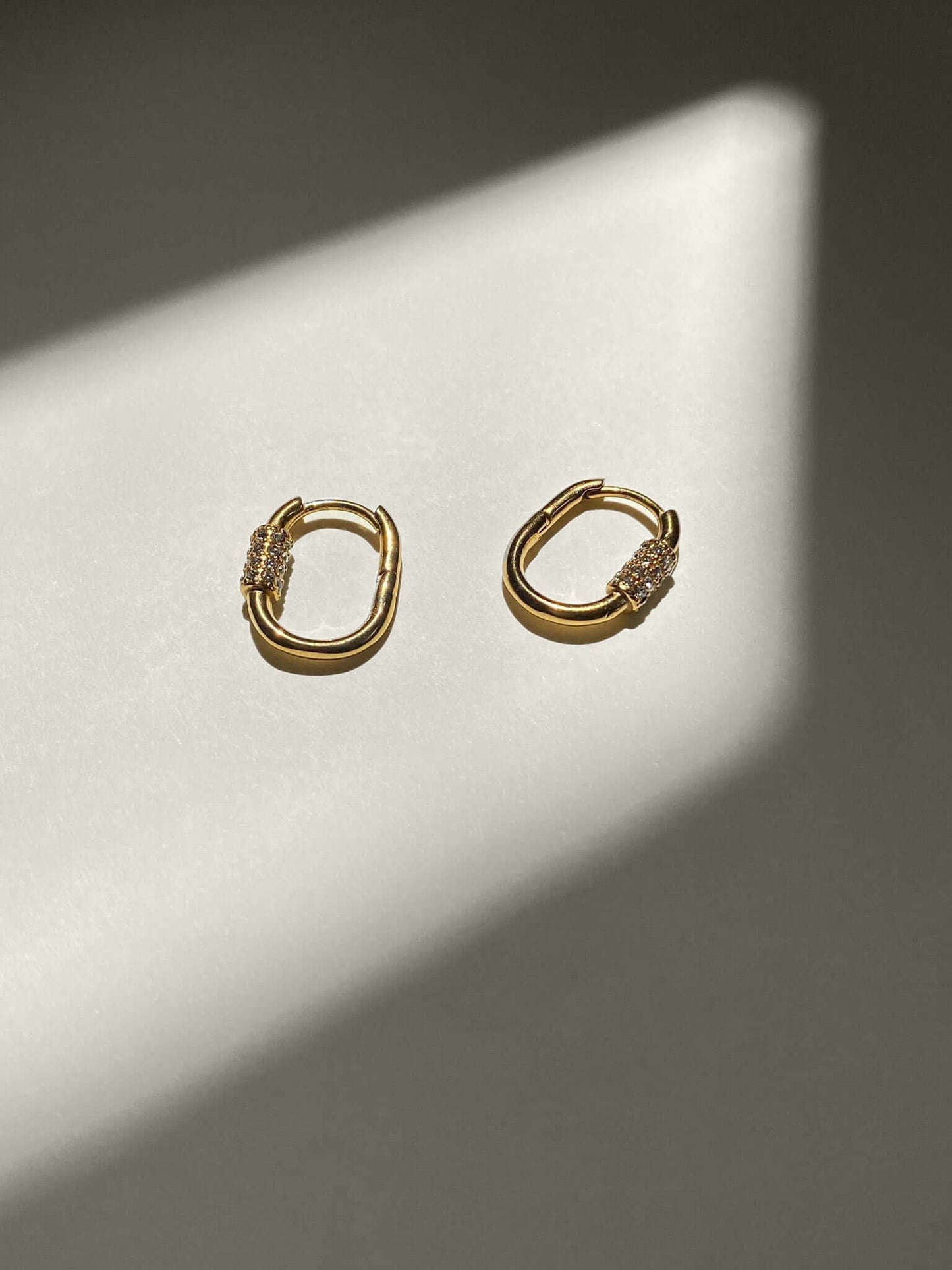 Mediterra Jewelry, Arenys Gold Hoops