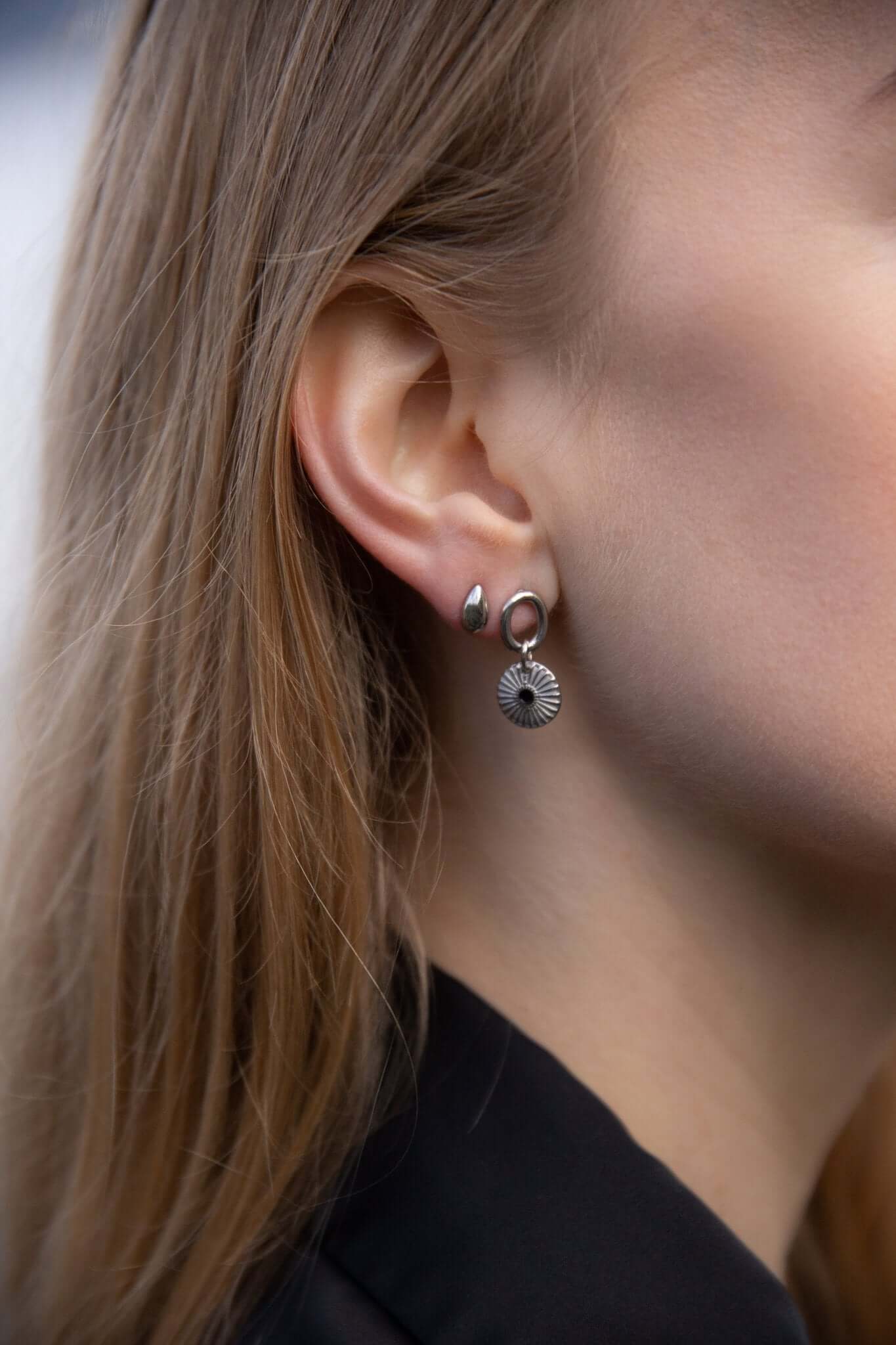 Capri Mini Waterdrop Studs - Mediterra